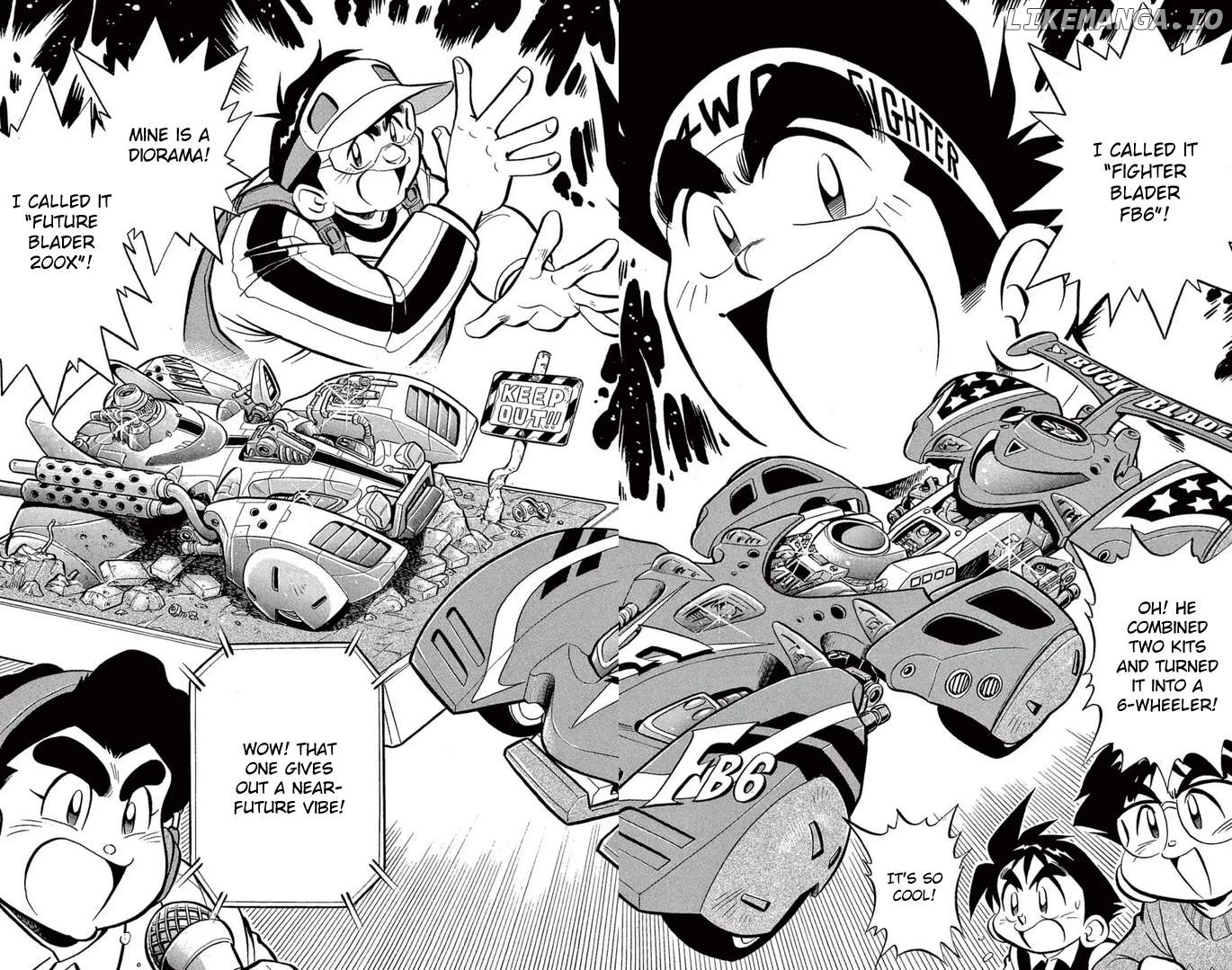 Mini 4WD Fighter V Chapter 37 - Page 18